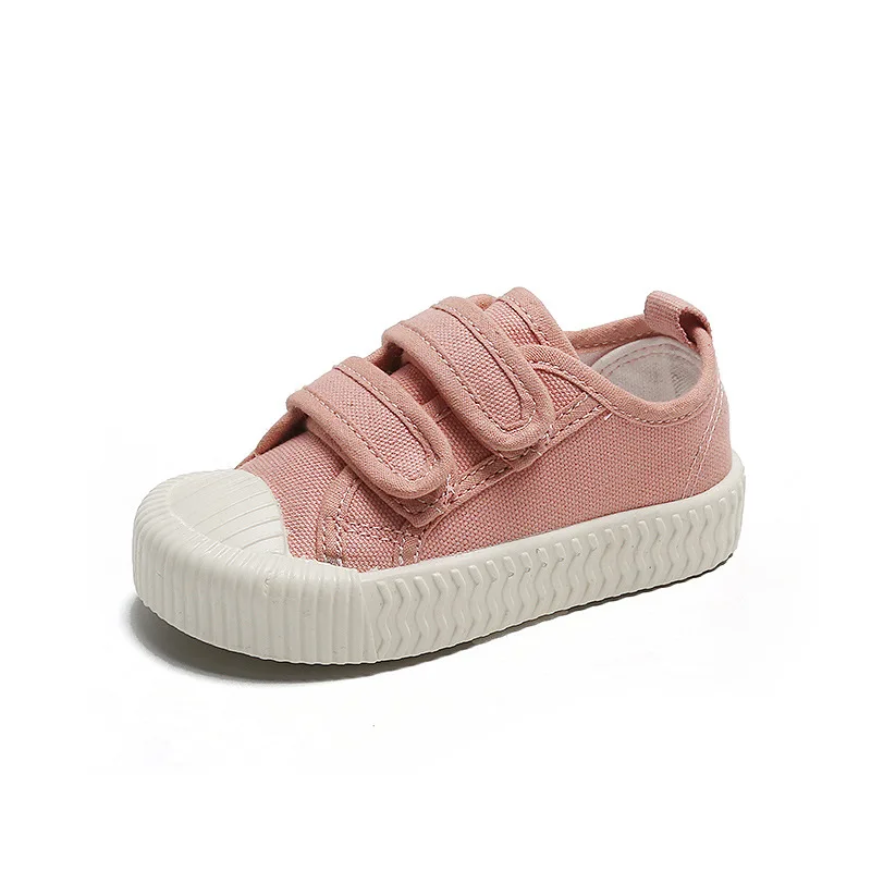 

Children Biscuit Shoes 2022 Spring Autumn Fashion Girls Candy Color Canvas Shoes Boys Casual Shoes Toddler First Walkers Shoes