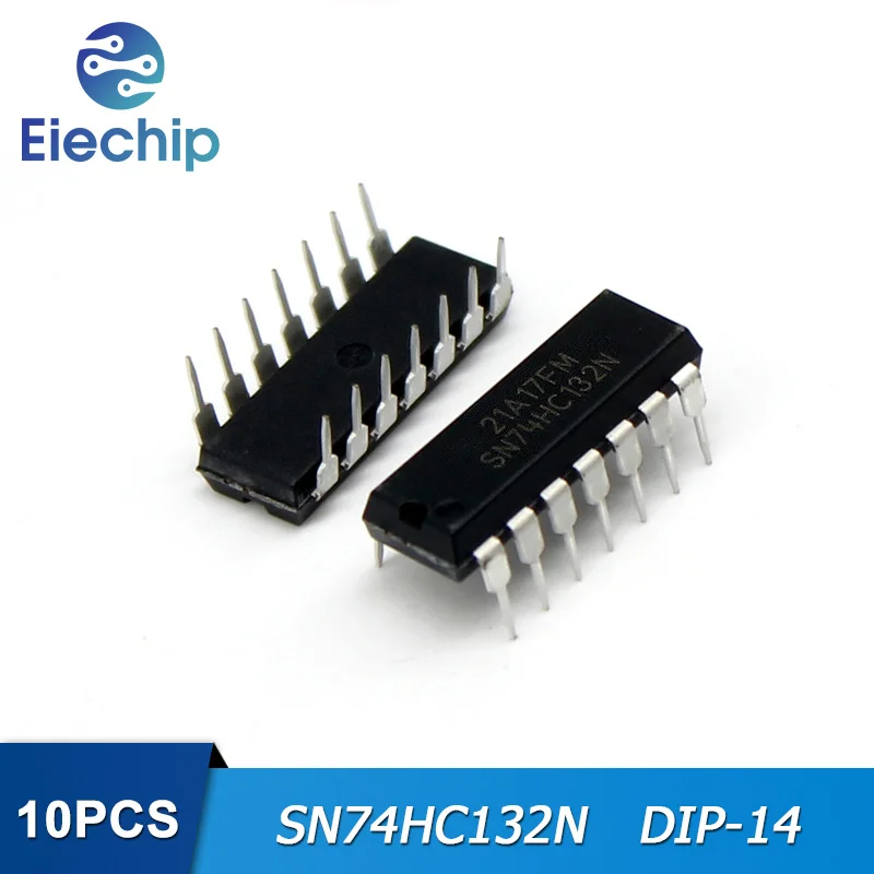 

10PCS SN74HC132N DIP14 SN74HC132 74HC132 DIP-14 Logic IC New original