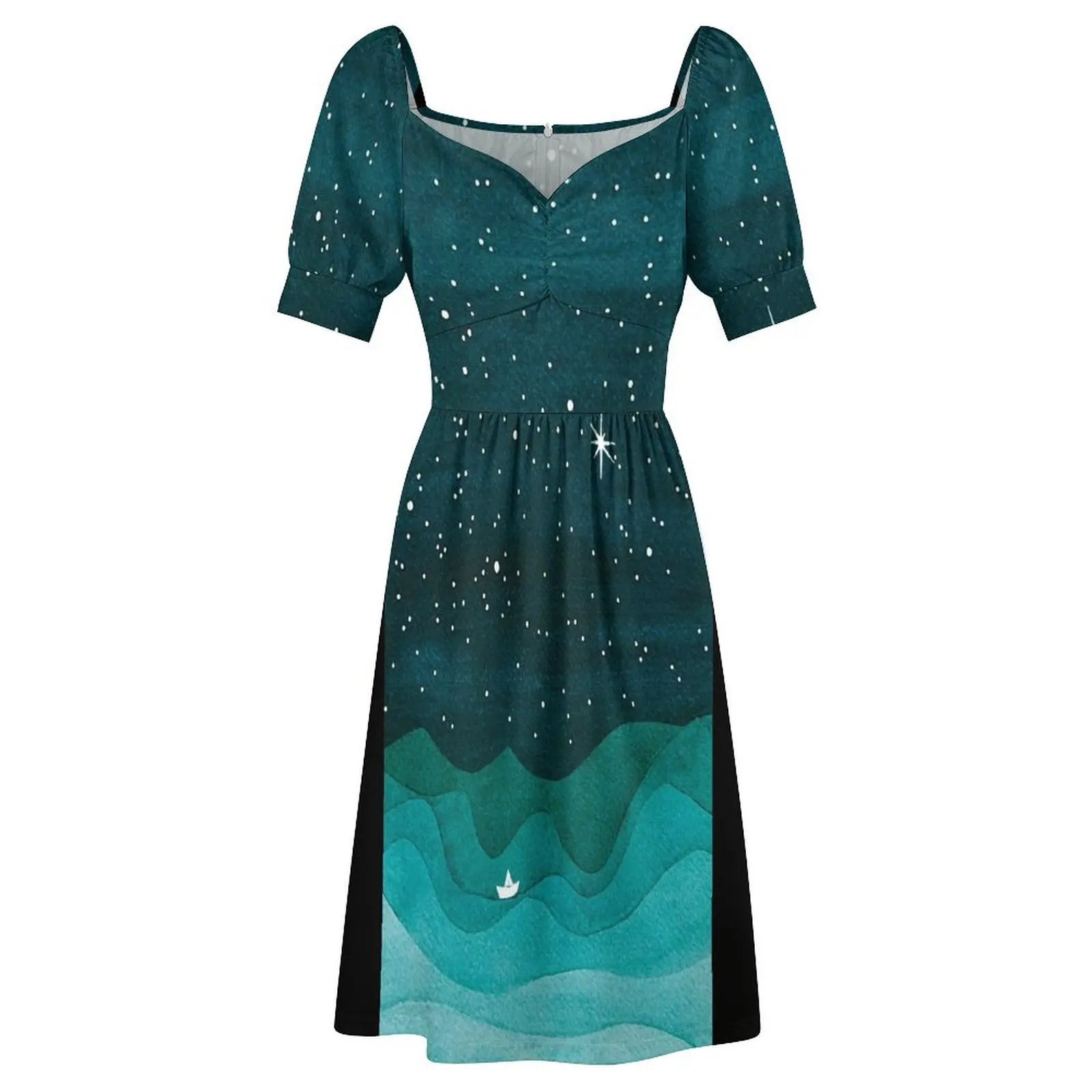 Женское платье Starry Ocean из полиэстера