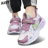 xzvz kids sneakers fashion printing girls running shoes eva cushioning sole childrens sneakers lightweight kids footwear