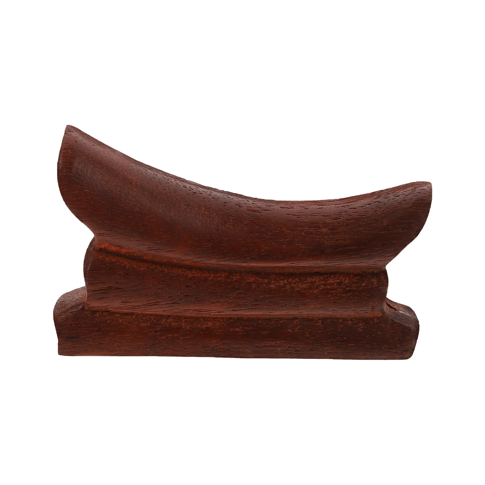 

1pc Chinese Traditional Coffin Figurine Sandalwood Statue Craft Carving Plaything