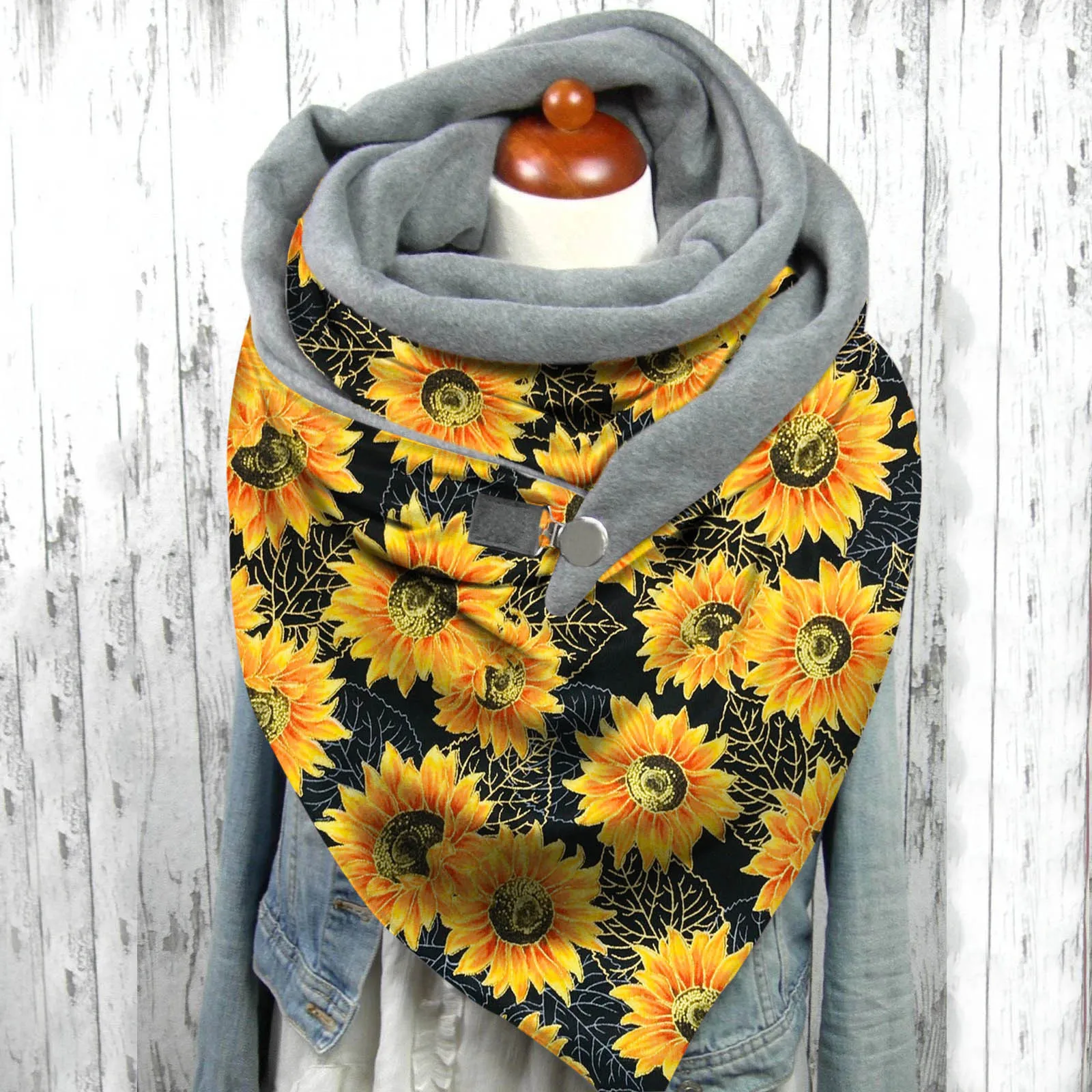 

Женские шарфы на голову, модный шарф, шарф, многофункциональная шаль, женский шарф с принтом, бананка, квадратный шарф