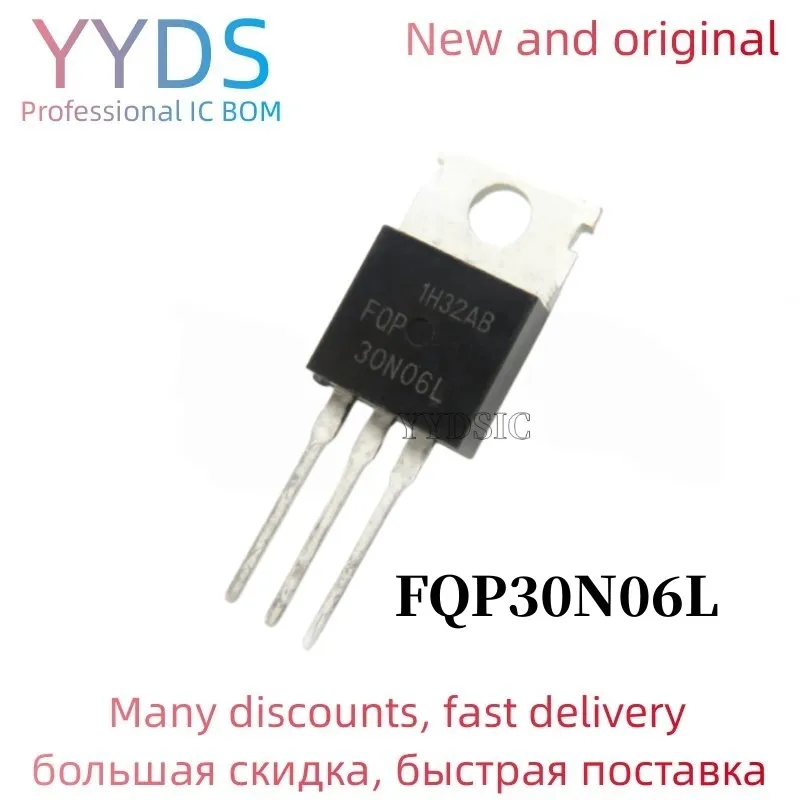

100pcs/lot FQP30N06 TO220 FQP30N06L TO-220 30N06 30N06L