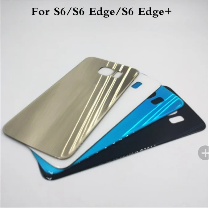 

10 PCS Back Cover Glass Battery Cover for Samsung Galaxy S6 G920 G925 G928 S6 Edge S6 + S6Edge Plus