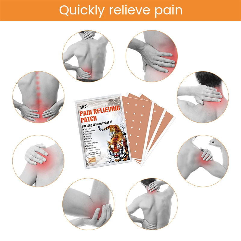 Тигровый Обезболивающий бальзам пластырь для снятия боли в суставах наклейка