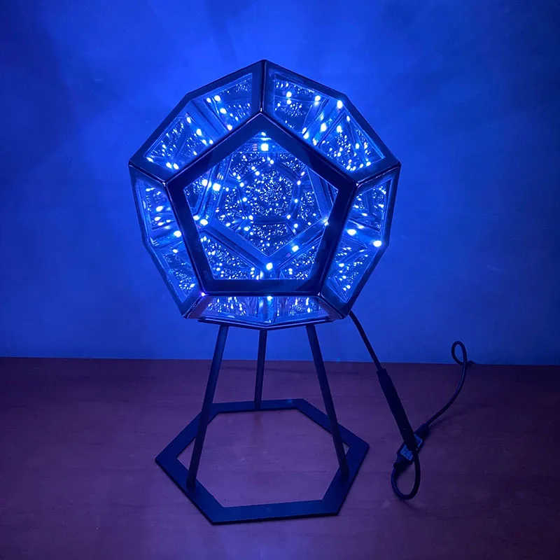 Новейшая креативная крутая лампа звездного неба осветительный додекадрон