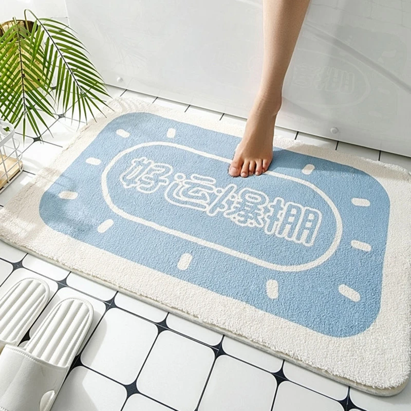 Good Luck Bath Mat Bathroom Non-Slip Rug Kitchen Absorbent Shower Mat Room Door Mat Floor Mat Tapis Salle De Bain images - 6