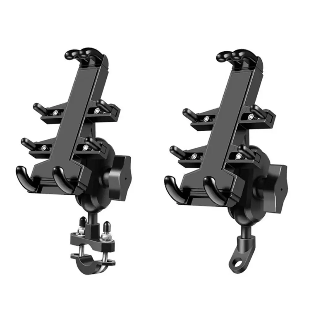 

1 Pcs Universal Motorcycle Bicycle Phone Holder Aluminum Alloy Bike Riding Gps Mount Handlebar Side Mirror Stand dropshipping