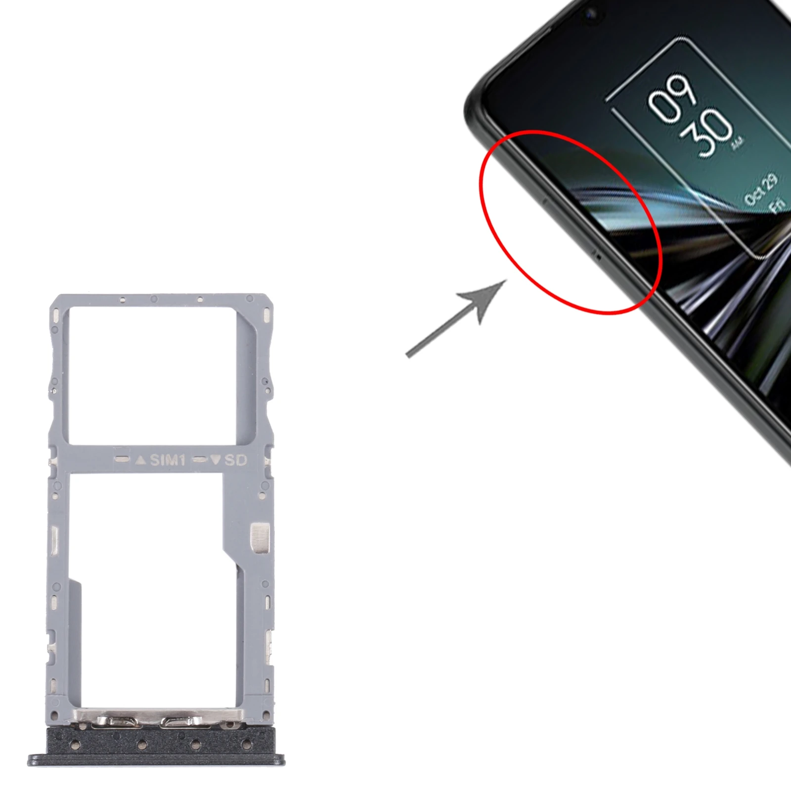 Для TCL 20 XE оригинальная SIM-карта памяти + фотография
