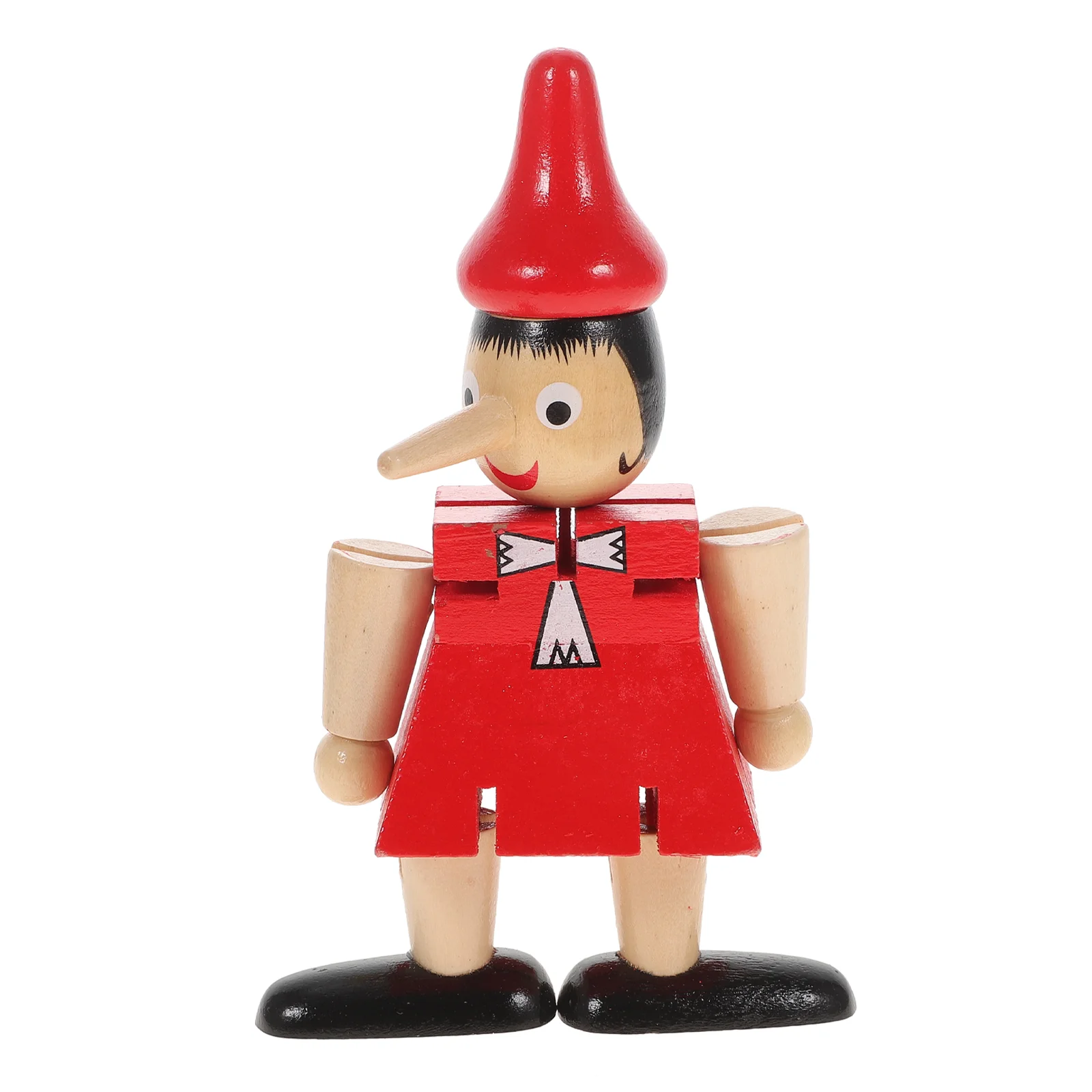 

Puppet Wood Toy Puppetsdoll Kids Marionette Wooden Figure Bjd Funny Toyscute Figurine Adults Toddler Ornament Desktop Gift