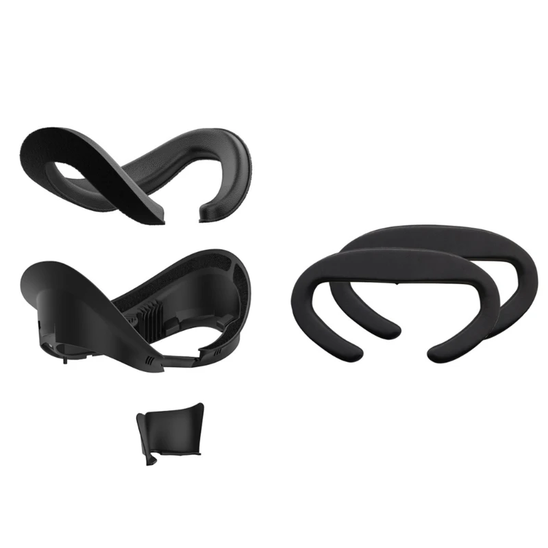 

New Resilient VR Face Vent Soft Interface Bracket & Anti-Leakage Light Leather Sponge Face Cover for Pico 4 VR Headset