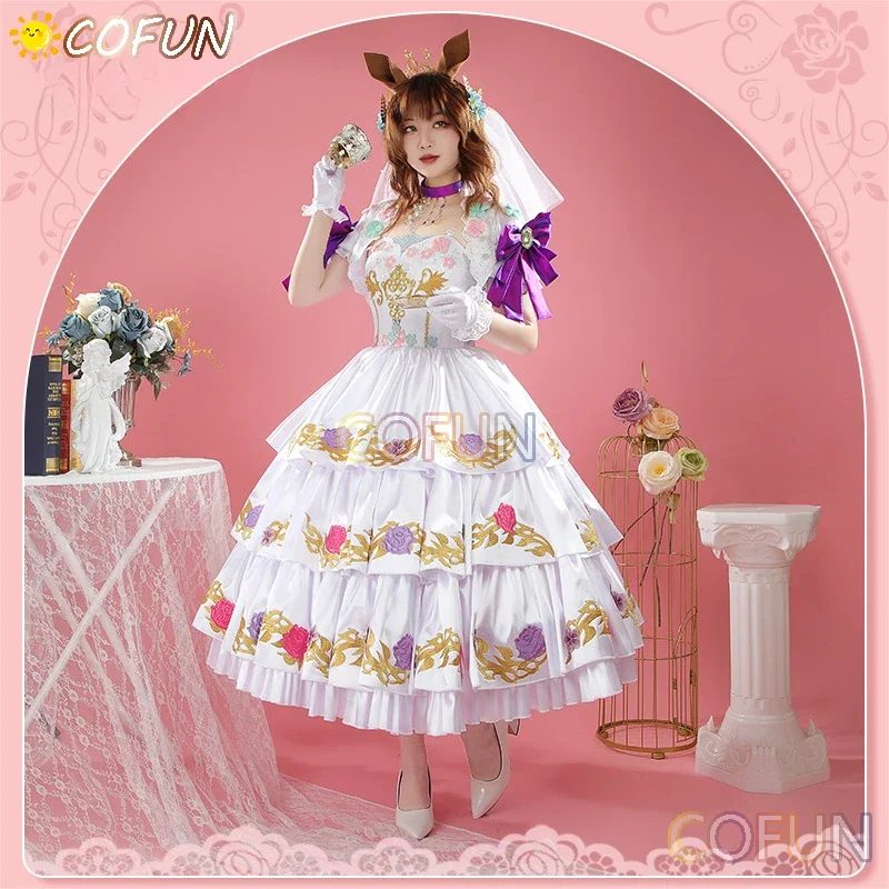 COFUN [по индивидуальному заказу] Pretty Derby Aston Machan Косплей Костюм Аниме Игровой костюм