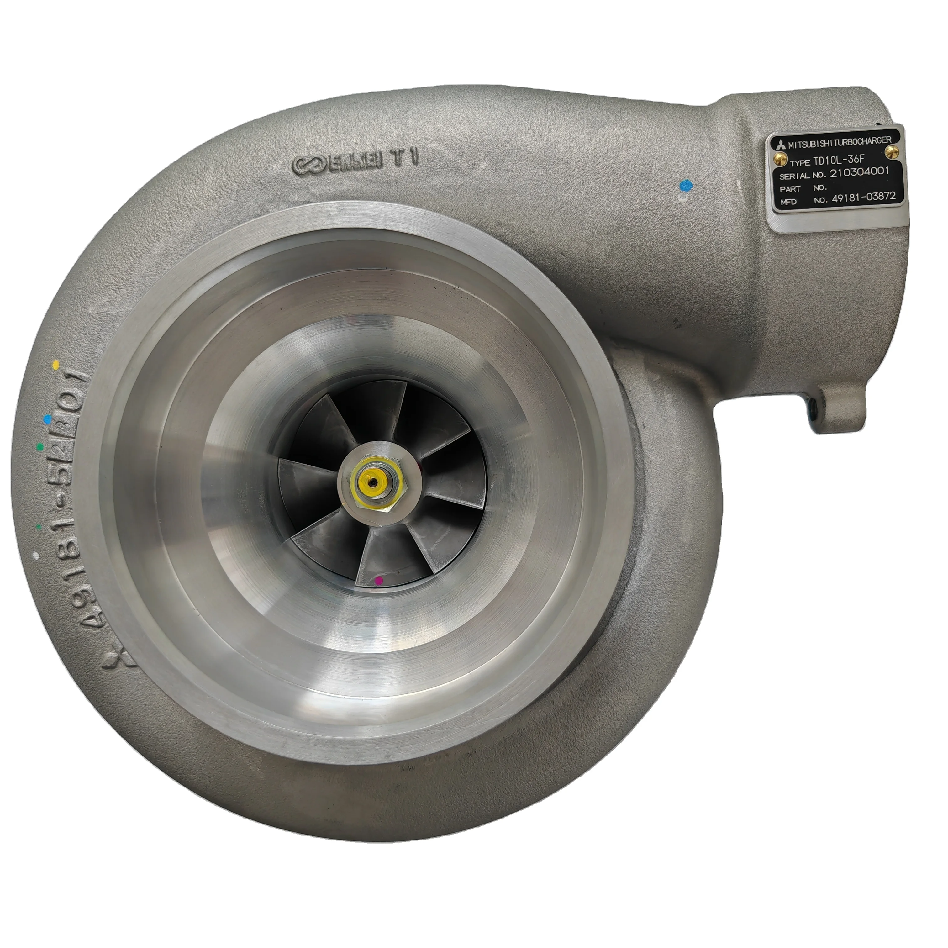 Турбокомпрессор S6R S6R2 S12R S16R TD10L-36F 49181-03872/49181-03882/49181-03852/49181