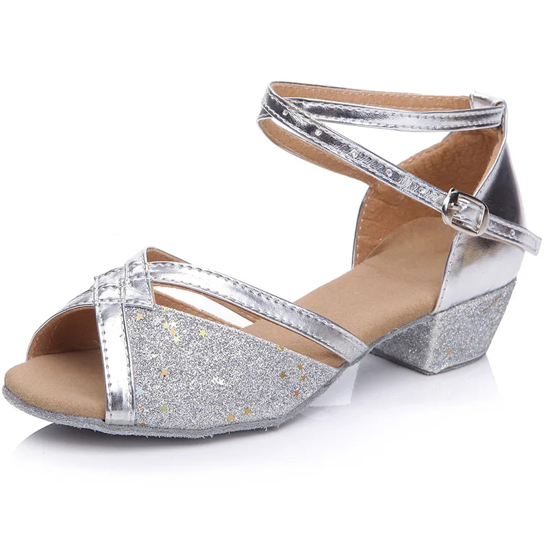 

Children Latin Dance Shoes Girls Tango Ballroom Women Latin Shoes Sandals Waltz Dance Shoes Kids Modern Dance Shoes Modern Shoes