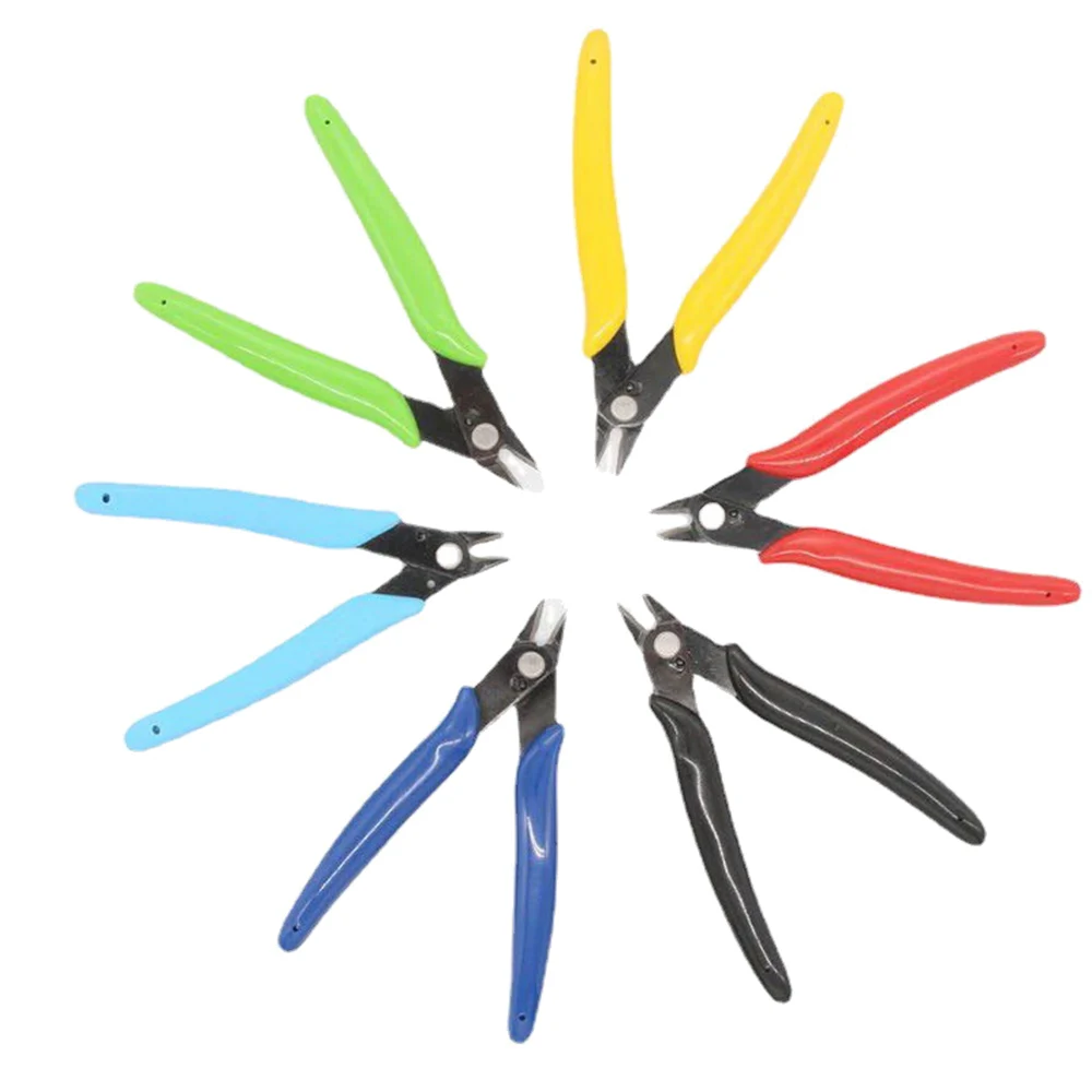 

5" Diagonal Pliers Cutting Line Stripping Multitool Crimper Crimping Pliers for Cable Cutter Electric Forceps Repair Hand Tools