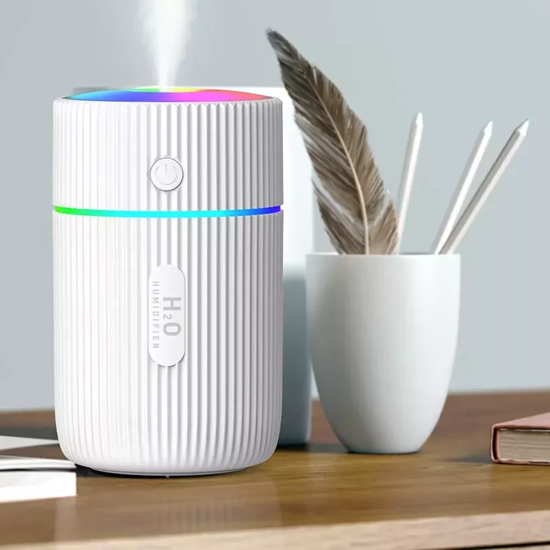 

NEW2023 Ultrasonic Air Humidifier with Colorful Night Light Car Air Purifier for Office Home Mute Aroma Essential Oil Diffuser