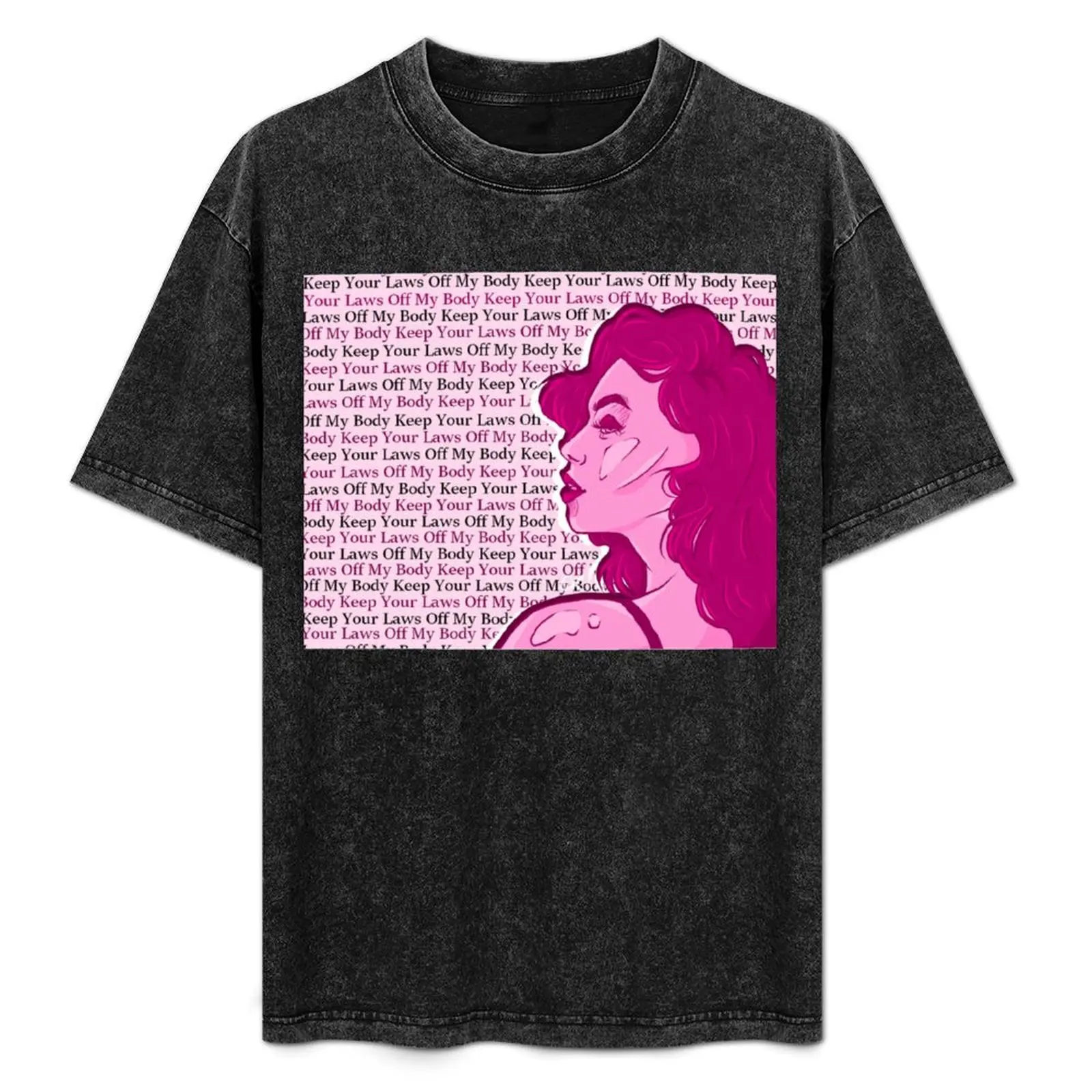 Футболка Laws Off MY Body футболка большого размера с рисунком одежда больших размеров