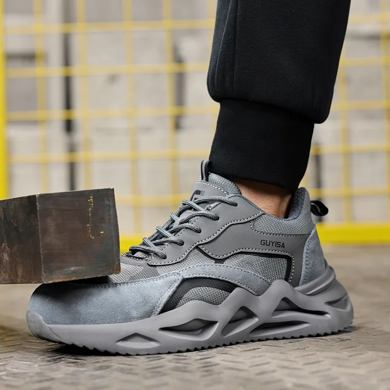 Кроссовки GUYISA мужские противоударные легкие износостойкие дышащие мягкие