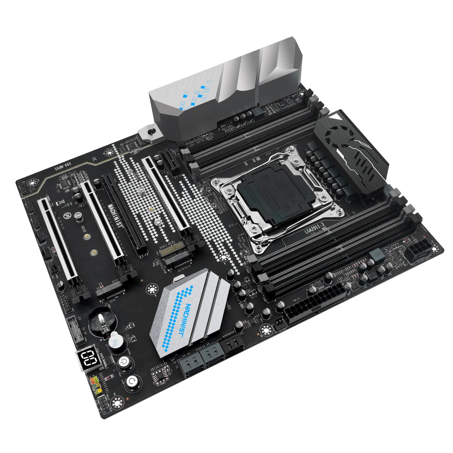 MACHINIST X99 комплект материнской платы LGA 2011-3 с Xeon E5 2660 V3 CPU Set 16G = 2x8G DDR4 2666 МГц память ATX