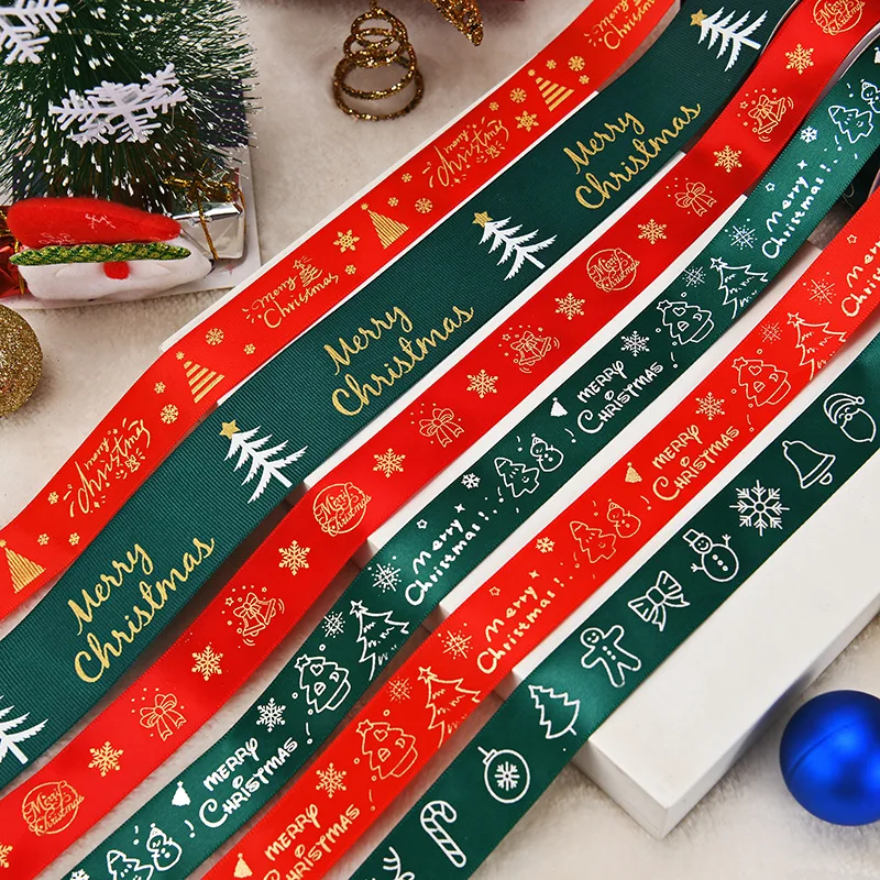 

25/10Yards 25MM 20MM 10MM Christmas Ribbon Red Sparkle Velvet Ribbons for Garland, Gifts, Wrapping, Bows Christmas Decoration