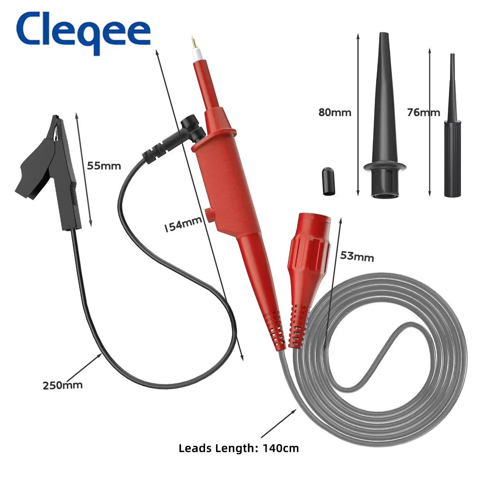 Cleqee P2301C 300 МГц осциллограф зонд 100:1 высокое напряжение 5 кВ безопасный разъем BNC для цифрового осциллографа (art.: 3920cf78dcf18) - 3920cf78dcf18