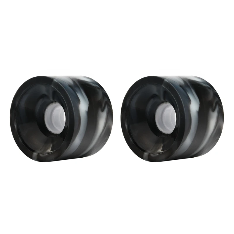 2Pcs 65X45mm Surf Skateboard Wheels Outdoor 84A Hardness No Bearings Sliding Soft Skate Board 2 Wheels