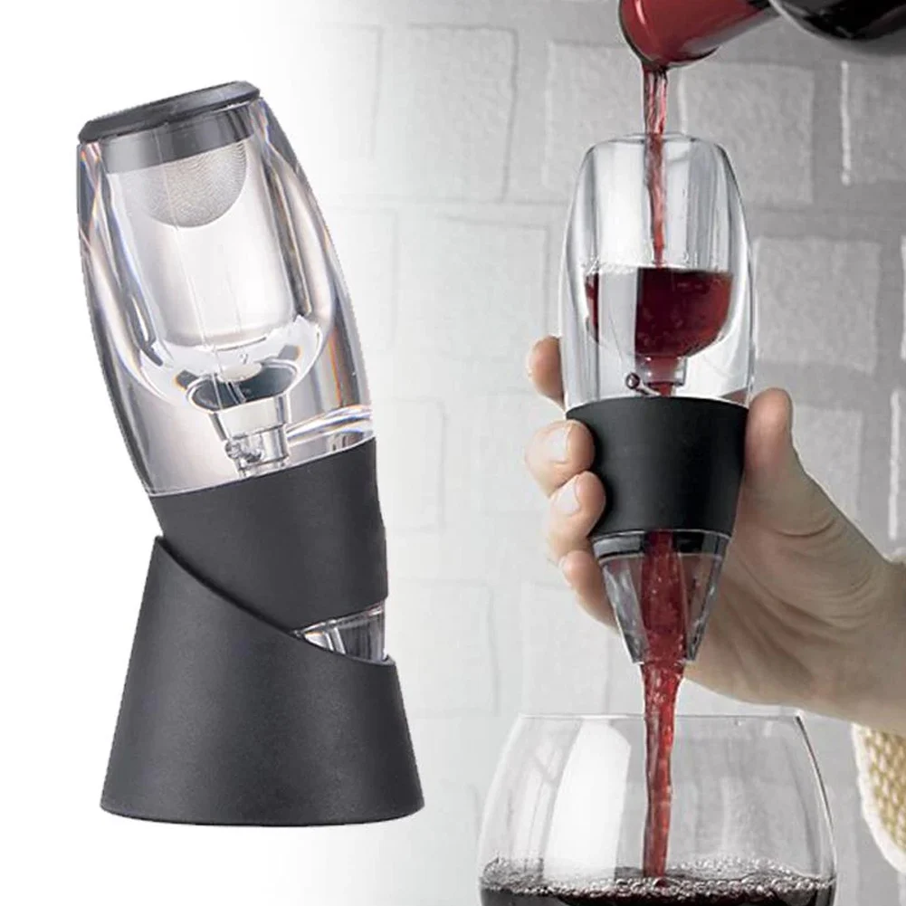 

Wine Decanter Professional Red Wine Aerating Pourer Spout Decanter Wine Aerator Quick Aerating Pouring Tool Barware Accessories