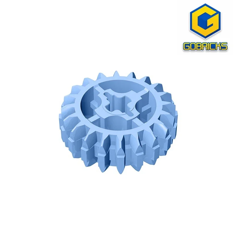 

Детский конструктор, зубчатая передача, двойной скос с 20 зубьями, совместим с lego 18575 32269 детских изделий «сделай сам»