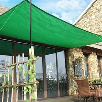 outdoor high density sunshade net for courtyard sunshade net agriculture greenhouse cover mesh garden anti uv shading canopy