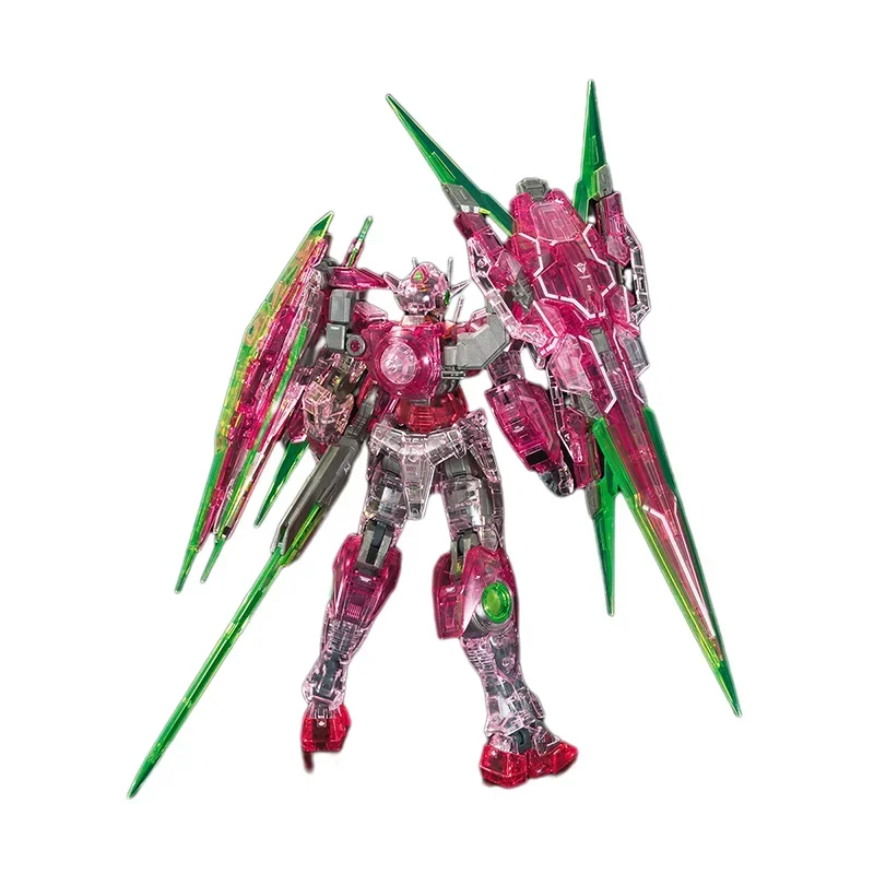 Оригинальная Bandai RG 1/144 THE GUNDAM BASE LIMITED 00 QAN[T] FULL SABER [TRANS-AM CLEAR] аниме Сборная модель