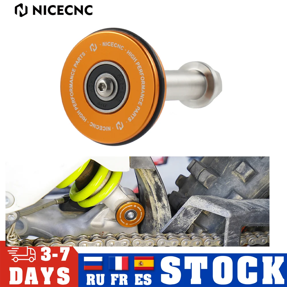 

NICECNC PDS Swingarm Swing Arm Saver Protector Roller For KTM 150 250 300 XCW EXC 6 Days TPI 250 350 450 500 EXC-F XCF-W 17-22