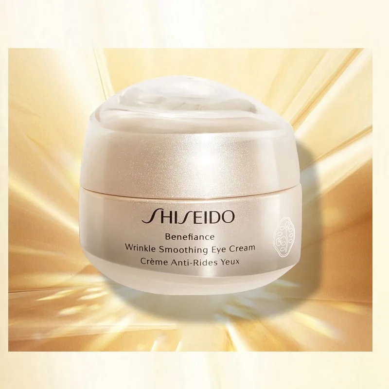 

100% Original Japan Shiseido Benefiance Wrinkle Smoothing Eye Cream 15ml Tired Aged Skin Treatment Lift Firm Tinghtening