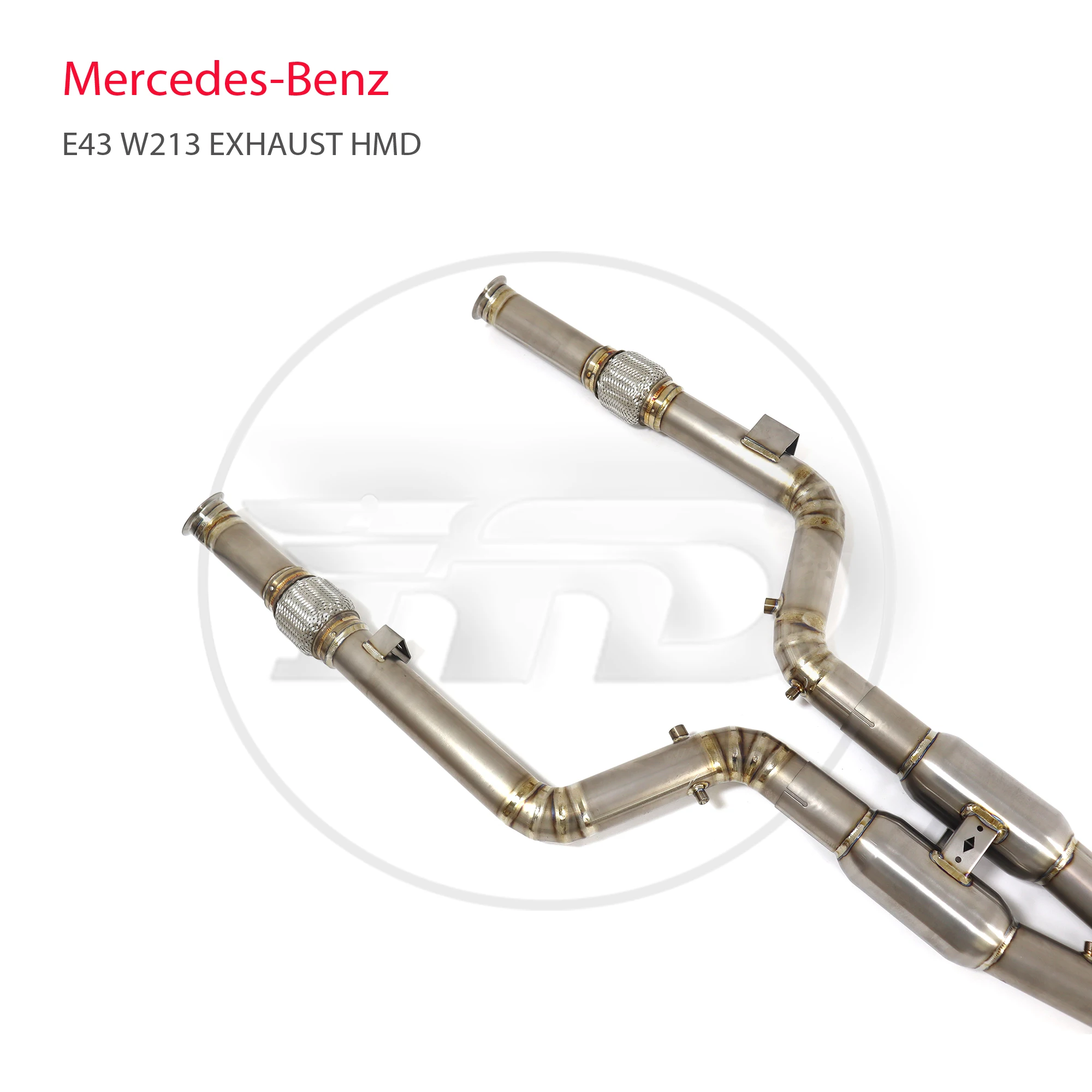 Выхлопная система HMD из титанового сплава Performance Catback для Mercedes Benz E43 W213 глушитель