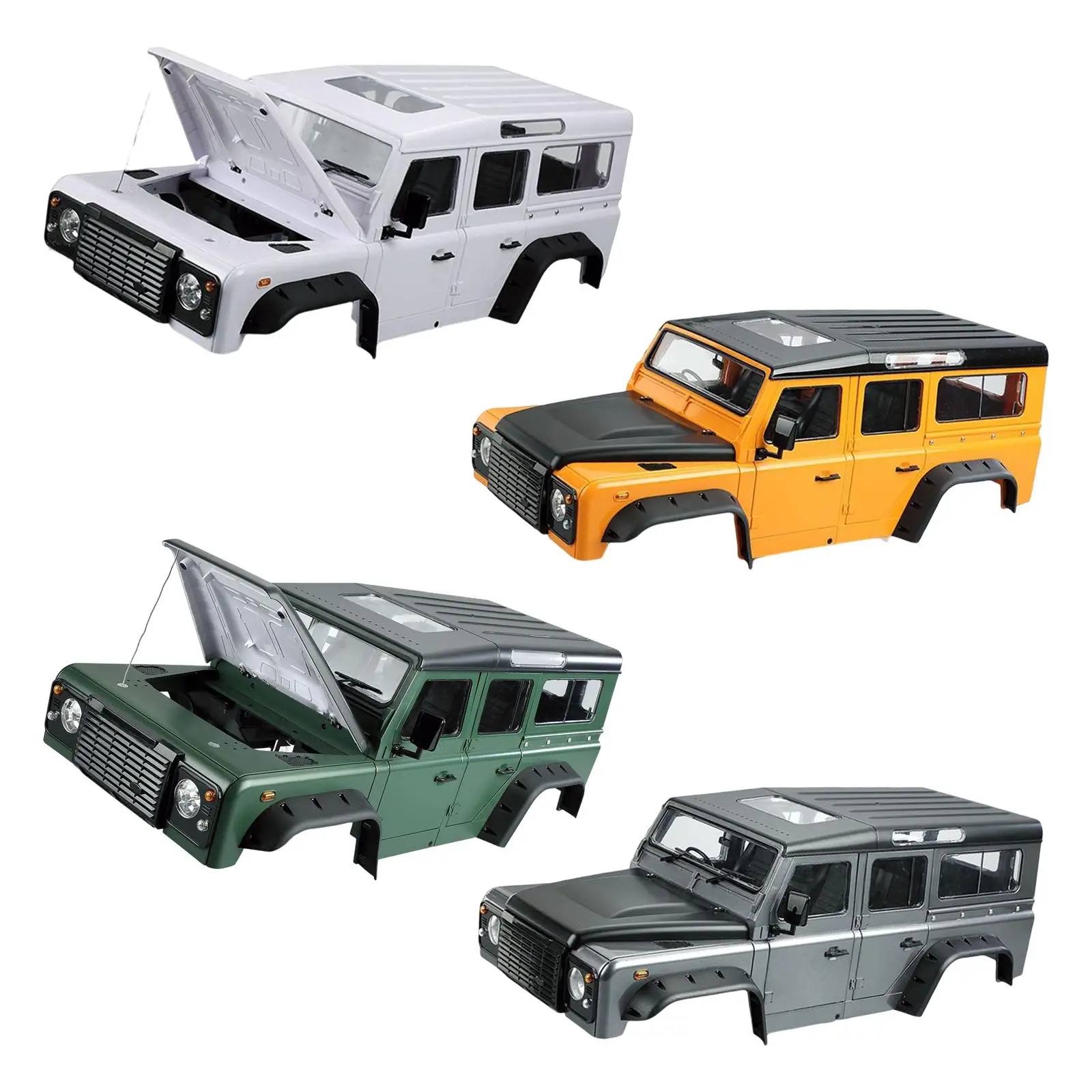 

Hard Truck Car Shell Body 313mm Wheelbase Painted for D110 1/10 RC Crawler Car Upgrade Parts Replace Trucks