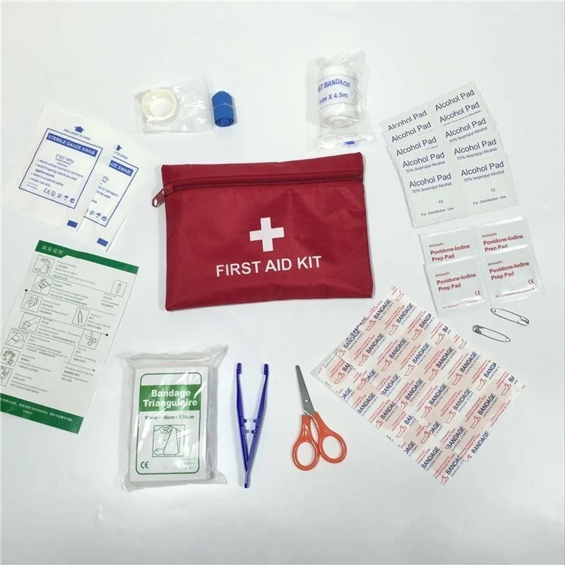 

Twelve-in-one Outdoor Lifesaving Earthquake First Aid Kit Medical Kit Portable First Aid Medicine Storage Bag Camping Useful