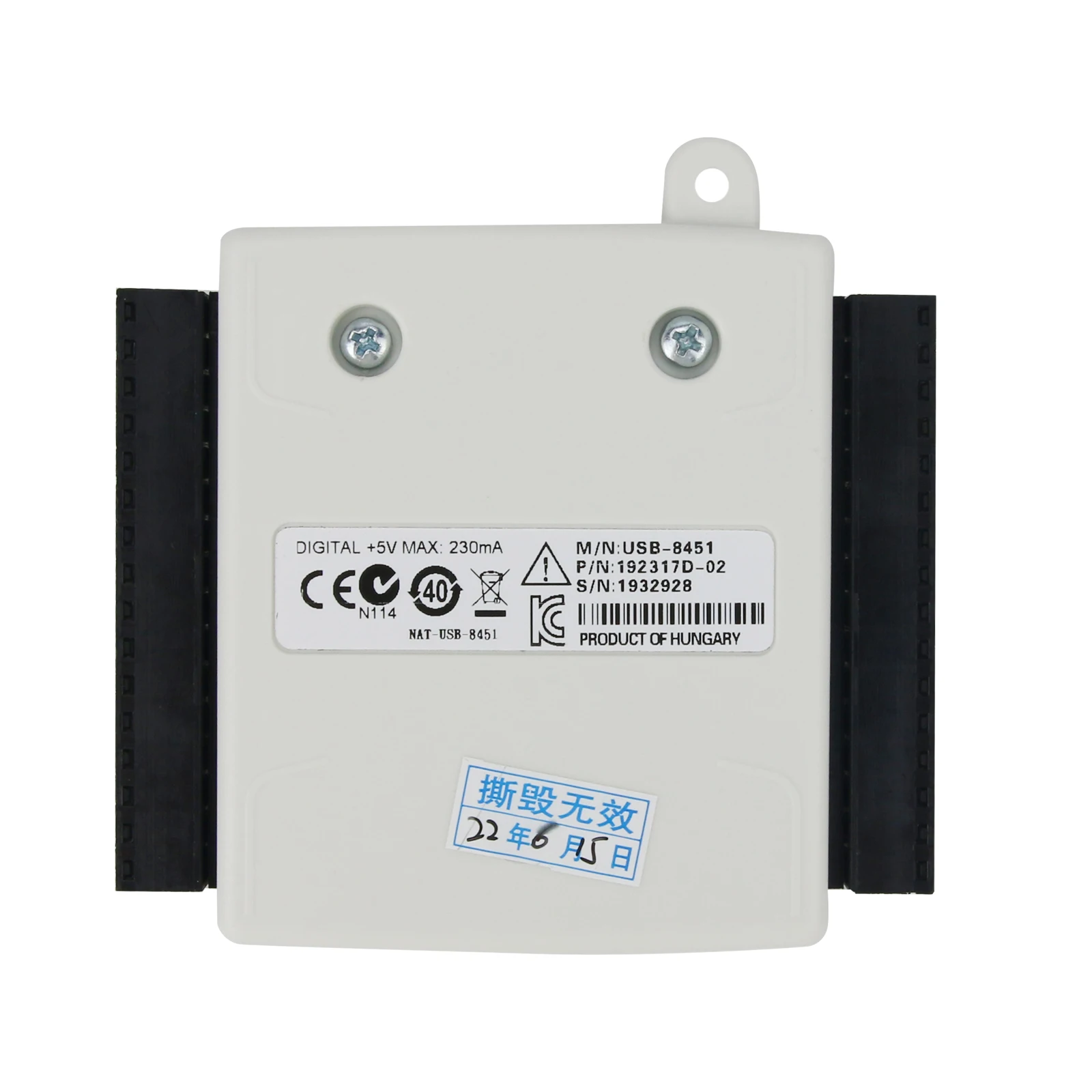 USB-8451 779553-01 OEM карта сбора данных DAQ USB с кабелем для передачи терминал I2C SPI