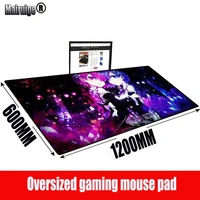 mrgbest rem re zero anime girl 140x70120x60cm large gamer gaming carpet customized thicken mousepad for computer keyboard desk
