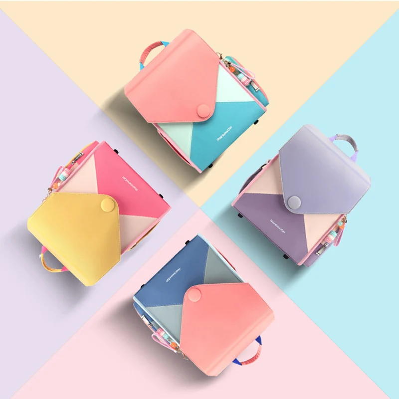 New Kids School Bags for Teenage Girl Children Backpack Waterproof Candy Color School Backpack Girl Kids Backpack Girls Kids Bag