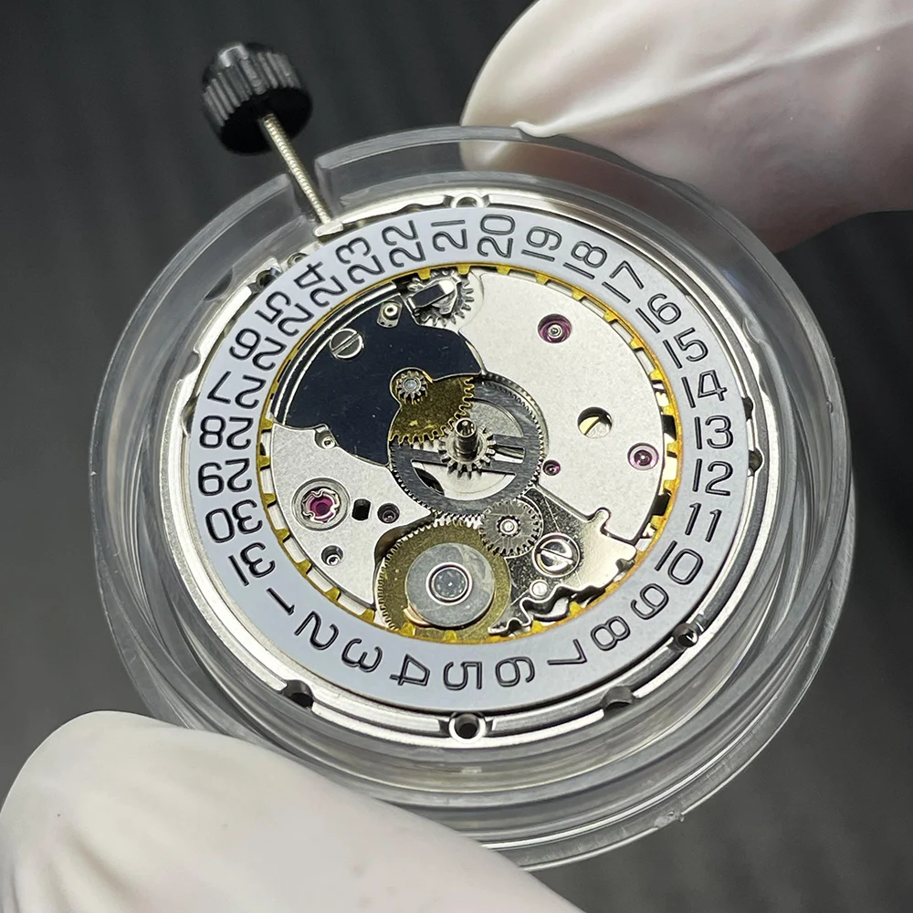 ETA 2824-2 V8 Клон механического движения с высокой точностью мод Автоматический механизм 2824 Дата в 3 часах Маркированная роторная/пластина.