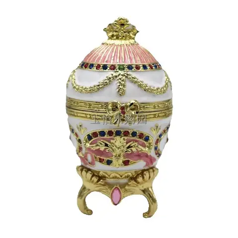 Коллекционная шкатулка Faberge из металла