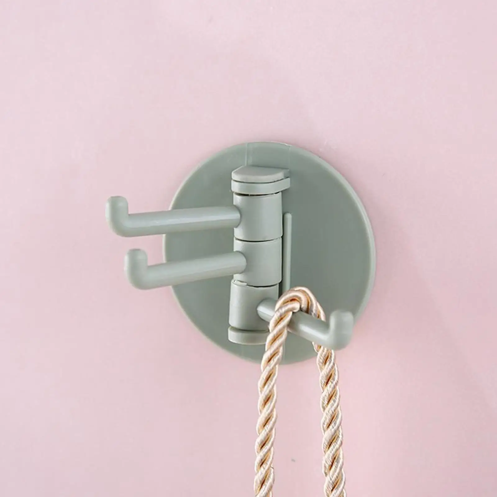 

Многофункциональная настенная вешалка без следов, вешалка без следов, вращающийся крючок, прочный вращающийся липкий крючок