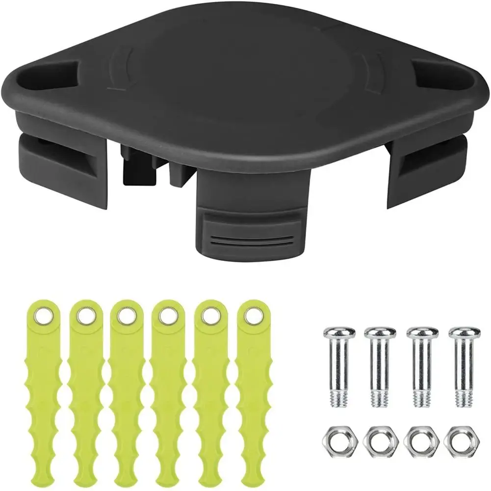 

Polycarbonate Bladed Trimmer Head 18v 24v 40v Strimmers Replacement Compatible For Ryobi Acfhrl 2