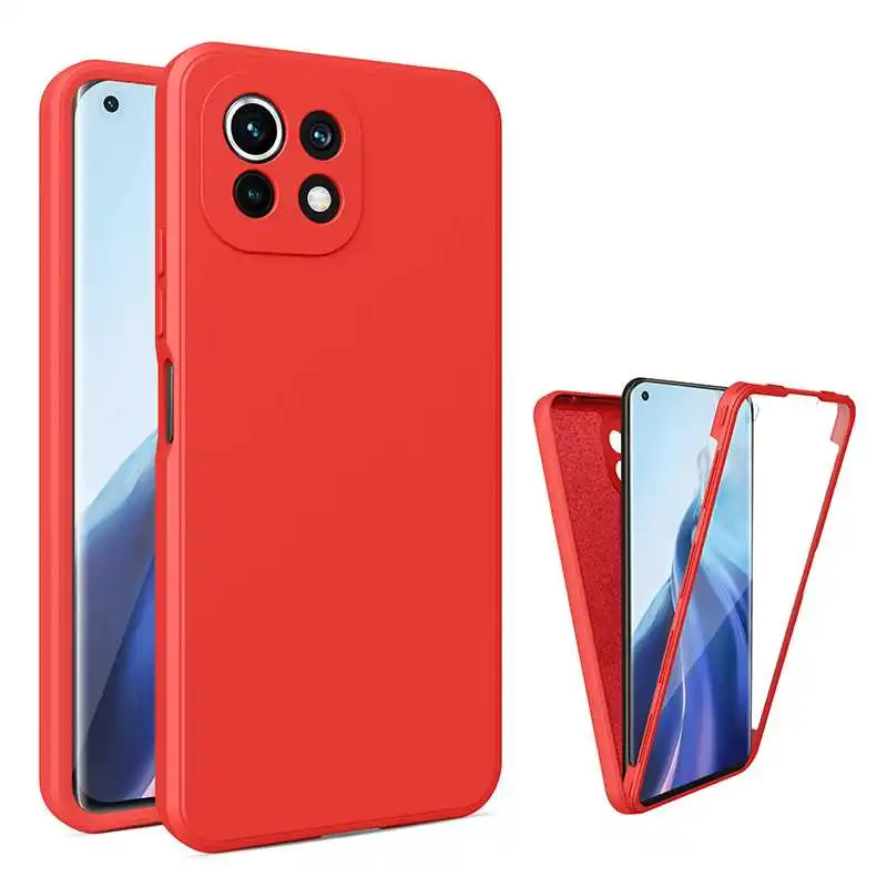 

Nonmeio 360 Full Coverage Soft Case For Xiaomi Mi 11 Lite Pro Phone Case Cover