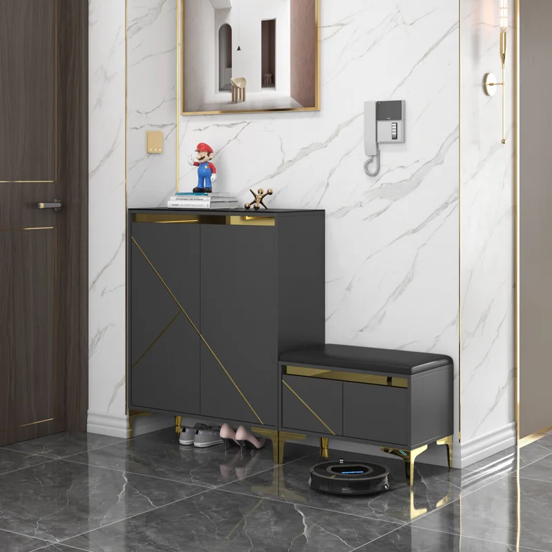 

Display Shoe Cabinet Foldable Designer Luxury Bedroom Shoe Storage Shelves Closet Organizador De Sapatos Balcony Furniture