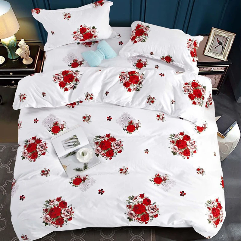 100% Cotton Nordic Style Luxury Bedding Set,Duvet Cover 200x 200, Pillowcases 50x75cmx2,Size Can Be Customized images - 6