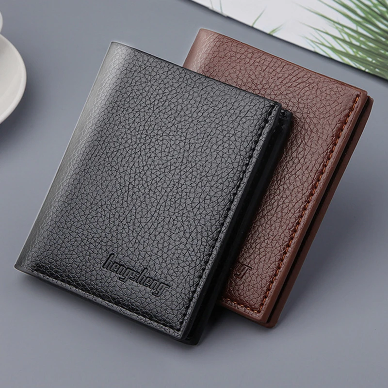 

Men's Wallet Ultra Thin Soft Wallet PU Leather Mini Credit Card Wallet Wallet Card Holder Men's Leather Wallet