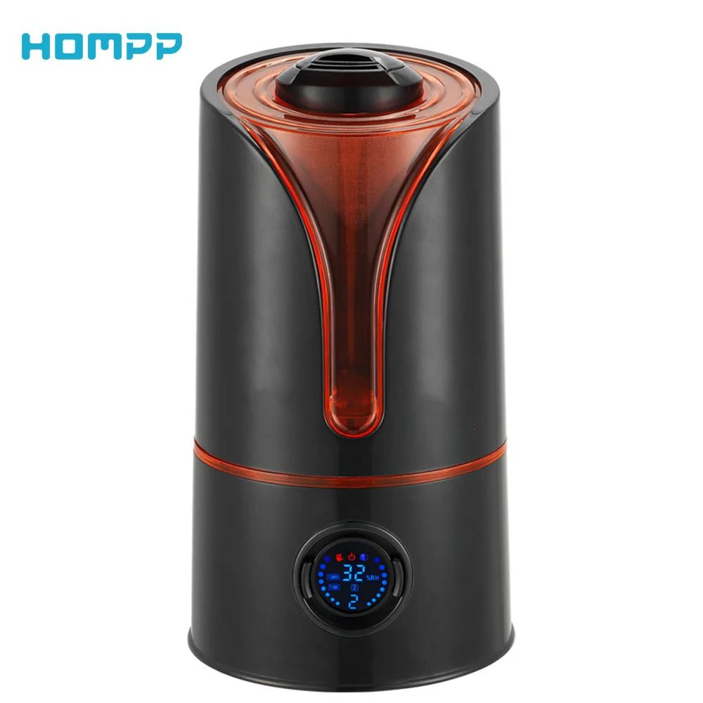 LCD Screen Timing Air Humidifier 3.5L Large Capacity Household Double Spray Intelligent Mute Aroma Humidification Atomizer | Бытовая