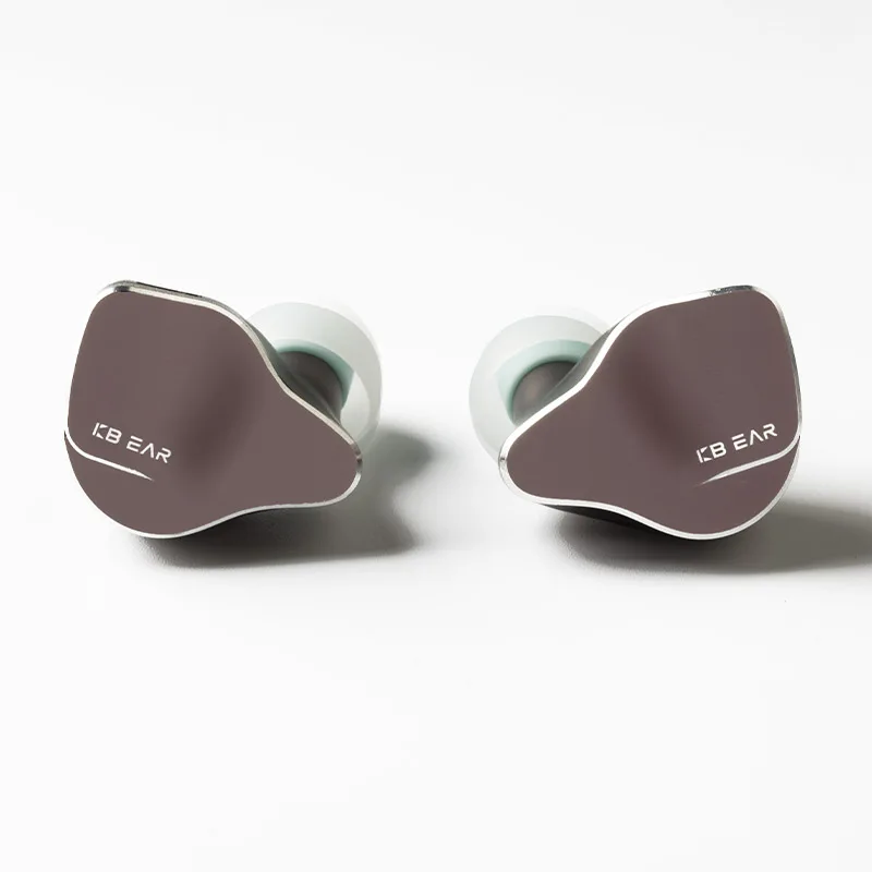 

Keephifi New 2022 KBEAR Aurora Matte Grey Single Dynamic HiFi Earphones 2PIN Headphone Running IEMs Music Earbuds Sports Headset