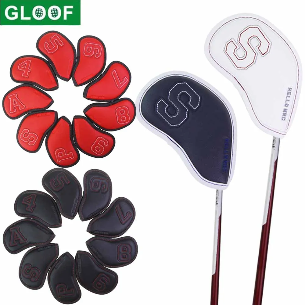 Set Fit For All Iron Wedges-big Number-pu Leather Fits Small
