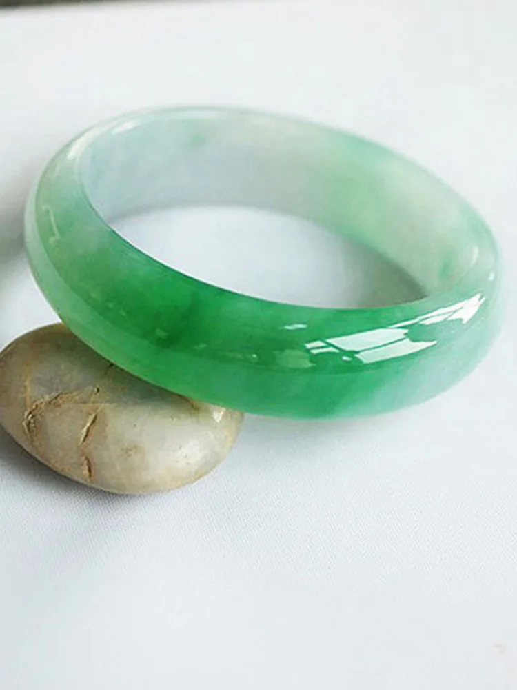 

zheru Jewelry Natural Burma Jade 54mm-62mm bracelet Exquisite Princess bracelet send girlfriend send mom
